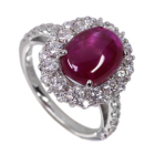 �~�����}�[�Y�i�r���}�Y�j����M�X�^�[���r�[ 4.8ct �_�C�������h 1.0ct �v���`�i �����O(�w��)