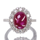 �~�����}�[�Y�i�r���}�Y�j����M�X�^�[���r�[ 4.8ct �_�C�������h 1.0ct �v���`�i �����O(�w��)