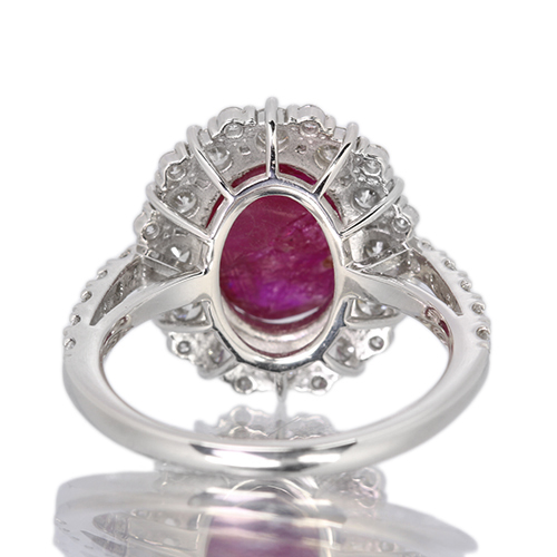 第484回抽選販売＞ミャンマー産（ビルマ産）非加熱スタールビー 4.8ct