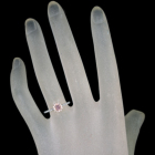 �s���N�_�C�������h 0.21ct/FLOP/SI1 �_�C�������h 0.24ct �v���`�i �s���N�S�[���h �����O(�w��)