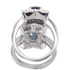 �J���[�`�F���W�K�[�l�b�g 1.0ct �_�C�������h 0.5ct �v���`�i �����O(�w��)