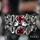 �~�����}�[�Y(�r���}�Y)�n�[�g�V�F�C�v�s�W�����u���b�h���r�[ 0.5ct �v���`�i �����O(�w��)