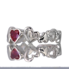�~�����}�[�Y(�r���}�Y)�n�[�g�V�F�C�v�s�W�����u���b�h���r�[ 0.5ct �v���`�i �����O(�w��)