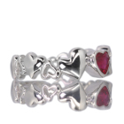�~�����}�[�Y(�r���}�Y)�n�[�g�V�F�C�v�s�W�����u���b�h���r�[ 0.5ct �v���`�i �����O(�w��)