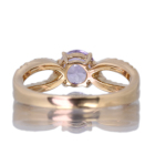 �p�[�v���^���U�i�C�g 1.0ct �_�C�������h ��0.3ct �C�G���[�S�[���h �����O(�w��)