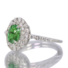 �O���[���K�[�l�b�g 1.0ct �_�C�������h 0.5ct �v���`�i �����O(�w��)