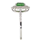 �O���[���K�[�l�b�g 1.0ct �_�C�������h 0.5ct �v���`�i �����O(�w��)
