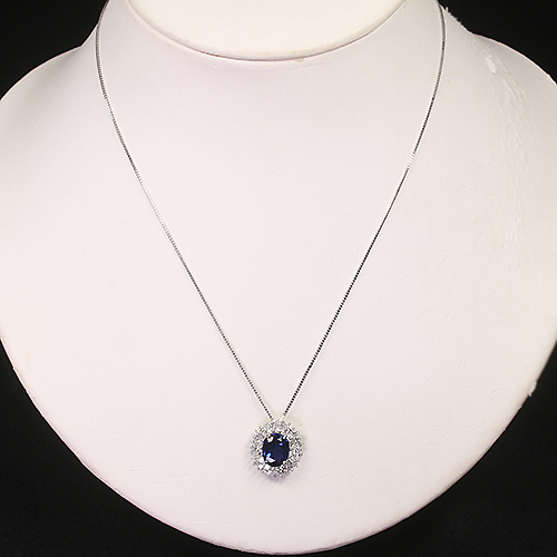 ロイヤルブルーサファイア 2.0ct ダイヤモンド 1.0ct プラチナ