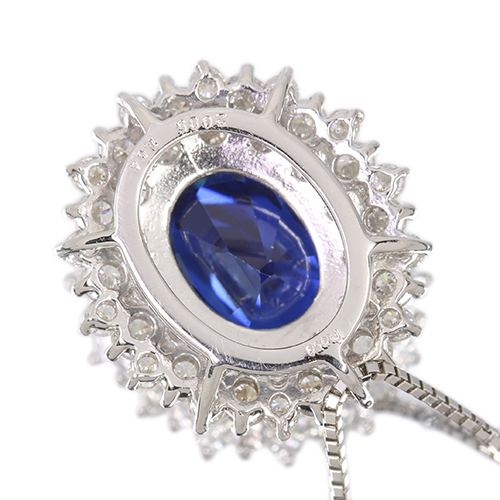ロイヤルブルーサファイア 2.0ct ダイヤモンド 1.0ct プラチナ