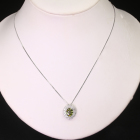 �X�t�F�[�� 1.8ct �_�C�������h 1.0ct �v���`�i �l�b�N���X