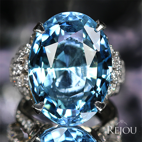 第485回抽選販売＞サンタマリアアクアマリン 21ct ダイヤモンド 1.0ct