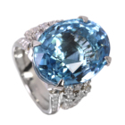�T���^�}���A�A�N�A�}���� 21ct �_�C�������h 1.0ct �v���`�i �����O(�w��)