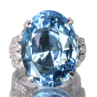 �T���^�}���A�A�N�A�}���� 21ct �_�C�������h 1.0ct �v���`�i �����O(�w��)