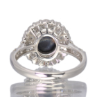 �I�[�X�g�����A���C�g�j���O���b�W�Y�u���b�N�I�p�[�� 1.1ct �_�C�������h 1.3ct �v���`�i �����O(�w��)