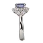 ���C�����u���[�T�t�@�C�A 2.2ct �_�C�������h 0.7ct �v���`�i �����O(�w��)