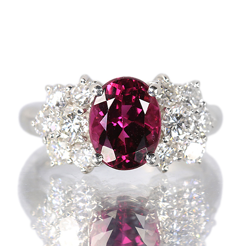 第485回抽選販売＞ピンクトルマリン 2.0ct ダイヤモンド 1.2ct