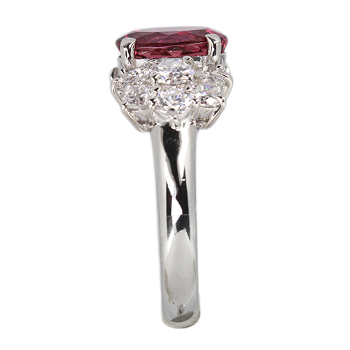 第485回抽選販売＞ピンクトルマリン 2.0ct ダイヤモンド 1.2ct
