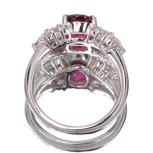 第485回抽選販売＞ピンクトルマリン 2.0ct ダイヤモンド 1.2ct