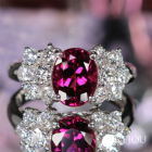�s���N�g���}���� 2.0ct �_�C�������h 1.2ct �v���`�i �����O(�w��)