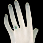 �O���[���K�[�l�b�g ��1ct �_�C�������h 0.5ct �v���`�i �����O(�w��)