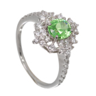 �O���[���K�[�l�b�g ��1ct �_�C�������h 0.5ct �v���`�i �����O(�w��)