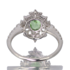 �O���[���K�[�l�b�g ��1ct �_�C�������h 0.5ct �v���`�i �����O(�w��)