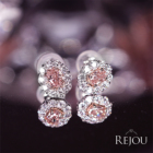 �s���N�_�C�������h 0.14ct/FOP/SI1 0.13ct/FOP/VS1 �_�C�������h 0.27ct �v���`�i �s���N�S�[���h �s�A�X