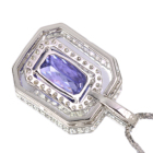 �^���U�i�C�g 4.3ct �_�C�������h 0.6ct �v���`�i �l�b�N���X