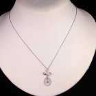 �s���N�_�C�������h 0.07ct/FLPP/SI2 �_�C�������h ��0.4ct �v���`�i �l�b�N���X