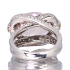 �����K�i�C�g ��9ct �s���N�T�t�@�C�A 1.5ct �_�C�������h 0.3ct �v���`�i �����O(�w��)