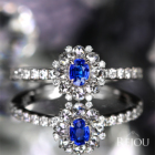 �A�E�C�i�C�g 0.2ct �_�C�������h 0.4ct �v���`�i �����O(�w��)