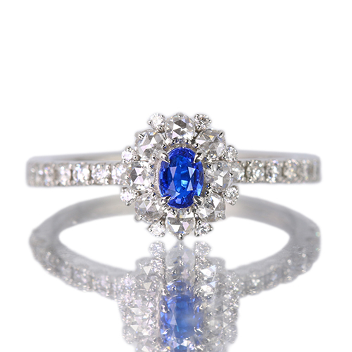 第486回抽選販売＞アウイナイト 0.2ct ダイヤモンド 0.4ct プラチナ
