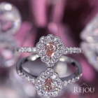 �s���N�_�C�������h 0.22ct/FOP/VS2 �_�C�������h 0.3ct �v���`�i �����O(�w��)