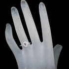 �s���N�_�C�������h 0.22ct/FOP/VS2 �_�C�������h 0.3ct �v���`�i �����O(�w��)