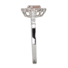 �s���N�_�C�������h 0.22ct/FOP/VS2 �_�C�������h 0.3ct �v���`�i �����O(�w��)