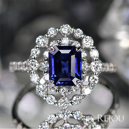 第486回抽選販売＞ブルーサファイア 1.4ct ダイヤモンド 0.6ct