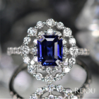 �u���[�T�t�@�C�A 1.4ct �_�C�������h 0.6ct �v���`�i �����O(�w��)