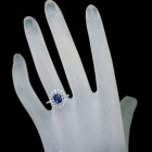 �u���[�T�t�@�C�A 1.4ct �_�C�������h 0.6ct �v���`�i �����O(�w��)