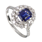 �u���[�T�t�@�C�A 1.4ct �_�C�������h 0.6ct �v���`�i �����O(�w��)