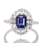 �u���[�T�t�@�C�A 1.4ct �_�C�������h 0.6ct �v���`�i �����O(�w��)
