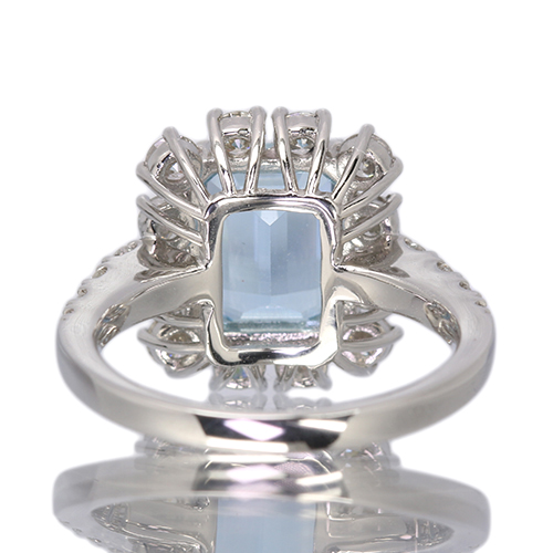 第486回抽選販売＞サンタマリアアクアマリン 2.5ct ダイヤモンド 1.1ct