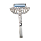 �T���^�}���A�A�N�A�}���� 2.5ct �_�C�������h 1.1ct �v���`�i �����O(�w��)