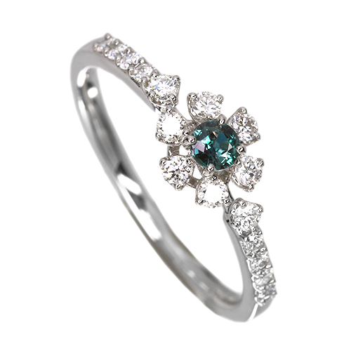 第486回抽選販売＞アレキサンドライト 0.12ct ダイヤモンド 0.2ct