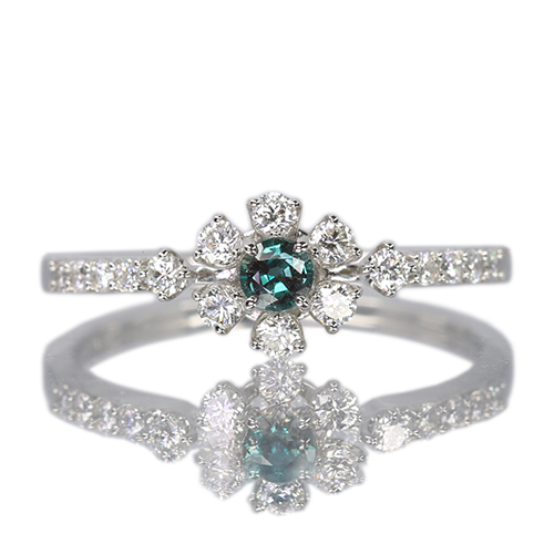 第486回抽選販売＞アレキサンドライト 0.12ct ダイヤモンド 0.2ct