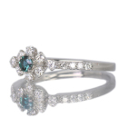 �A���L�T���h���C�g 0.12ct �_�C�������h 0.2ct �v���`�i �����O(�w��)