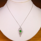 �f�}���g�C�h�K�[�l�b�g 1.3ct �_�C�������h ��1ct �v���`�i �l�b�N���X