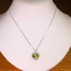 �n�[�g�V�F�C�v�X�t�F�[�� 5.8ct �_�C�������h 0.8ct �v���`�i �l�b�N���X