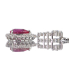 ����M�s�W�����u���b�h���r�[ 1.0ct �_�C�������h 0.4ct �v���`�i �l�b�N���X