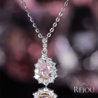 �s���N�_�C�������h 0.23ct/LPP/I1 �_�C�������h ��0.2ct �v���`�i �s���N�S�[���h �l�b�N���X