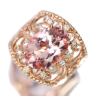 �����K�i�C�g 5ct �_�C�������h ��0.2ct �s���N�S�[���h �����O(�w��)
